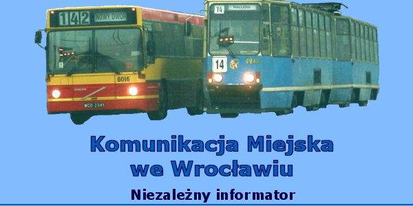 Komunikacja Miejska we
 Wrocławiu